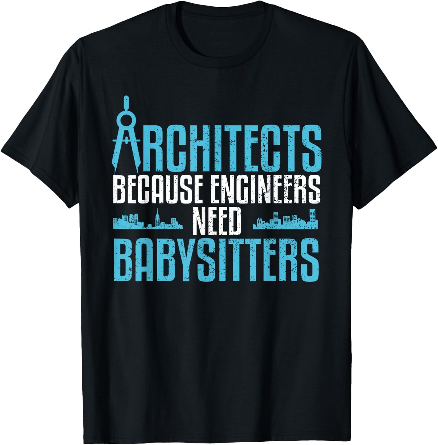 Cool Landscapers Builders Profession Humor Designs Funny Architecture Gift Architect Occupation -Adults T-Shirt - T-Shirt | Black