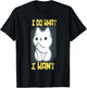 I Do What I Want Funny Cat Kitten Angry Paws Cat Lovers Women Kids T-Shirt - T-Shirt | Black