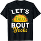 Let's Taco About Books Mexican Reading Teacher Book Lover T-Shirt - T-Shirt | Black