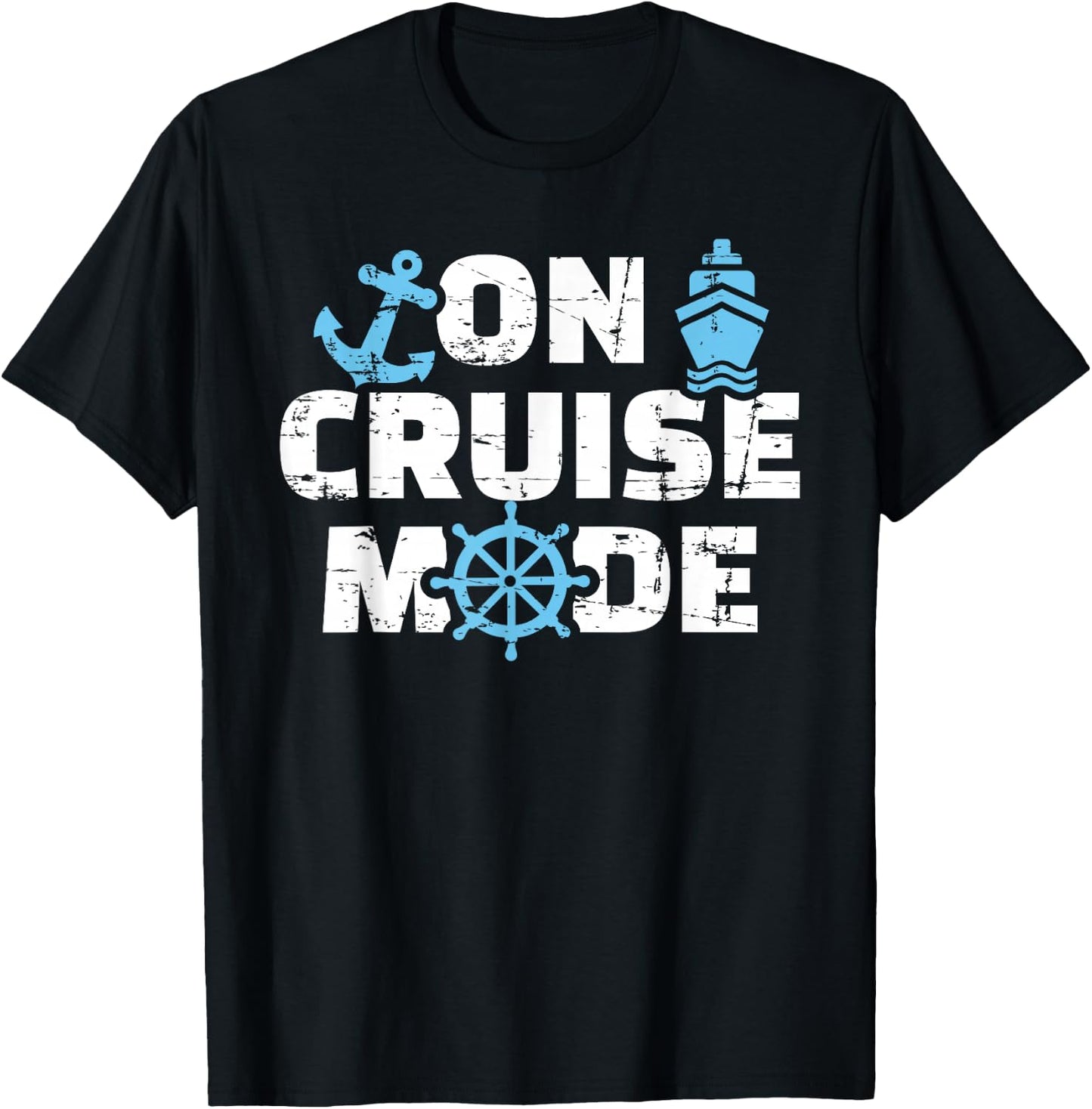 On Cruise Mode T-Shirt - T-Shirt | Black