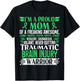 Traumatic Brain Injury Awareness Ribbon Mom TBI Gift T-Shirt - T-Shirt | Black