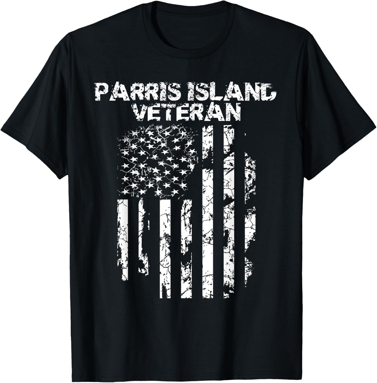 Parris Island Veteran T-Shirt - T-Shirt | Black
