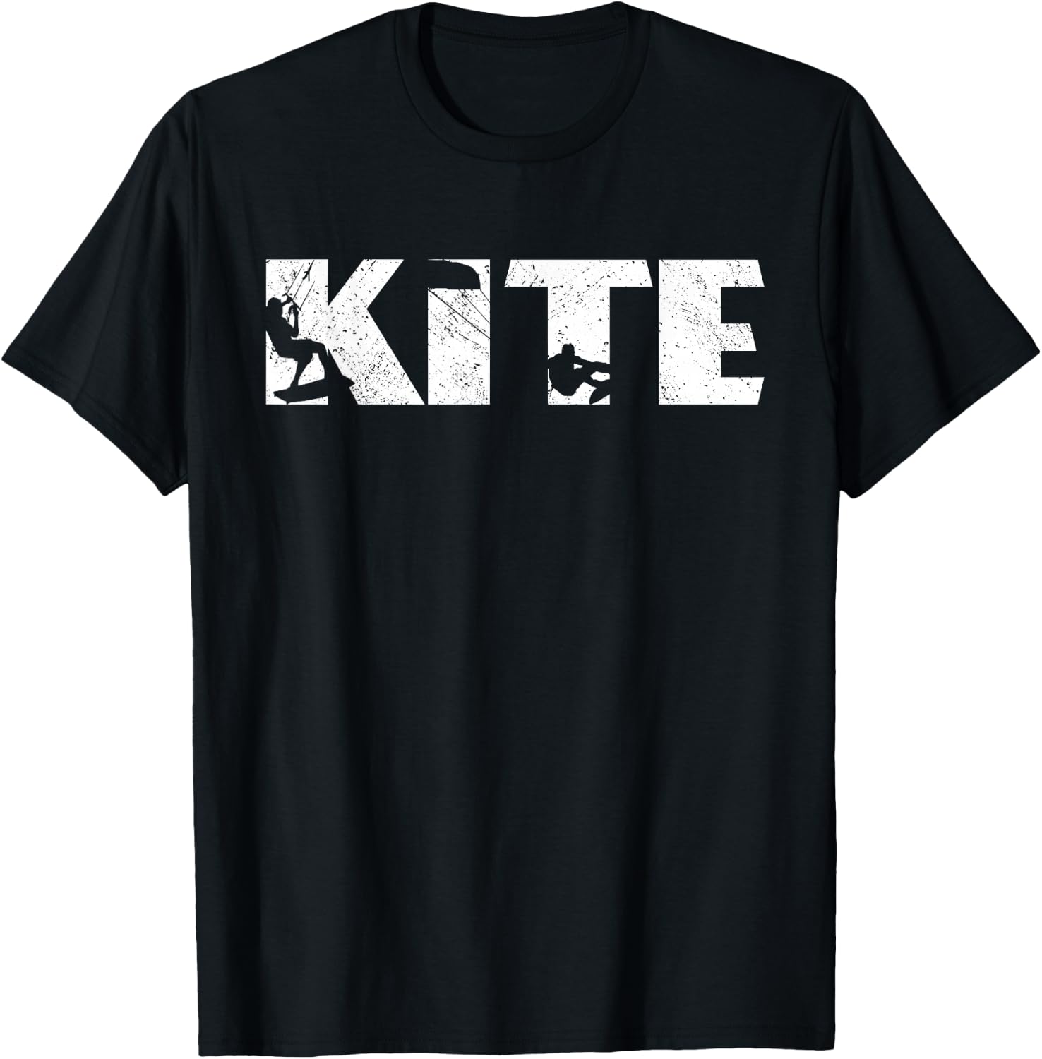 Kite Surf Kiteboarding Kitesurfing Kitesurf Kiteboarder T-Shirt - T-Shirt | Black