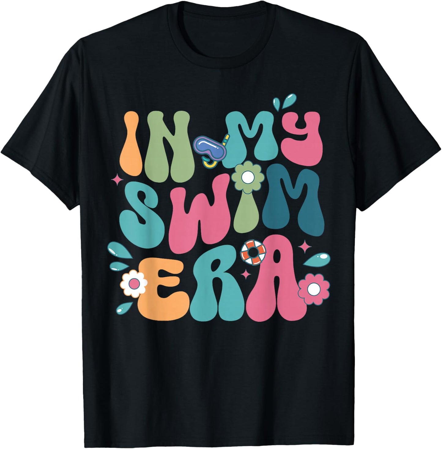 In My Swim Era T-Shirt - T-Shirt | Black