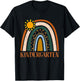 Kindergarten Teacher Students Rainbow Back School Cute Gift T-Shirt - T-Shirt | Black
