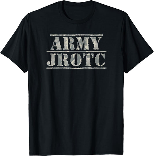 Awesome Army JROTC for Army Junior ROTC Members T-Shirt - T-Shirt | Black