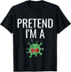 Pretend I'm A Germ Costume Funny Halloween Party Kids T-Shirt - T-Shirt | Black