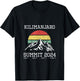 Climbed Kilimanjaro Summit 2024 Hike Tanzania Hiking Retro T-Shirt - T-Shirt | Black