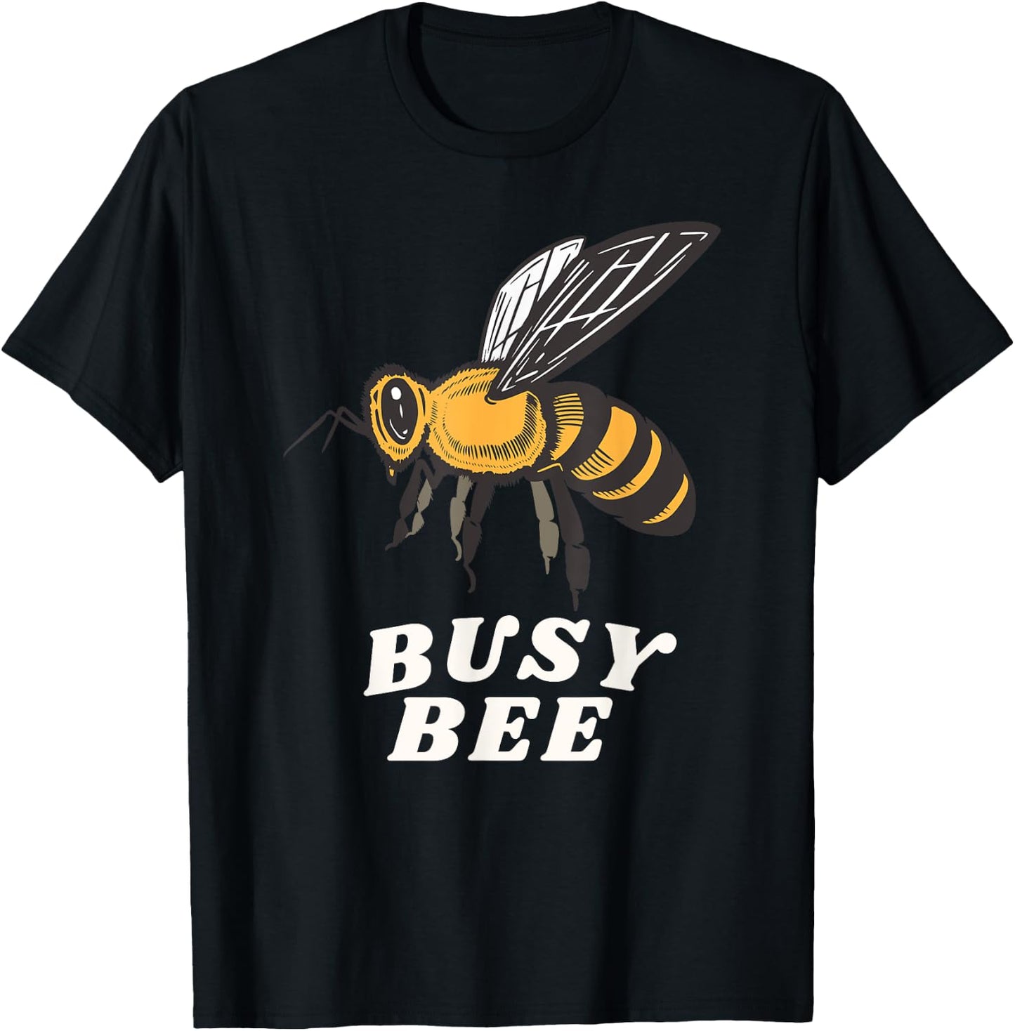 Busy Bee Plant Lover Hipster Bees Queen Garden Gardening T-Shirt - T-Shirt | Black