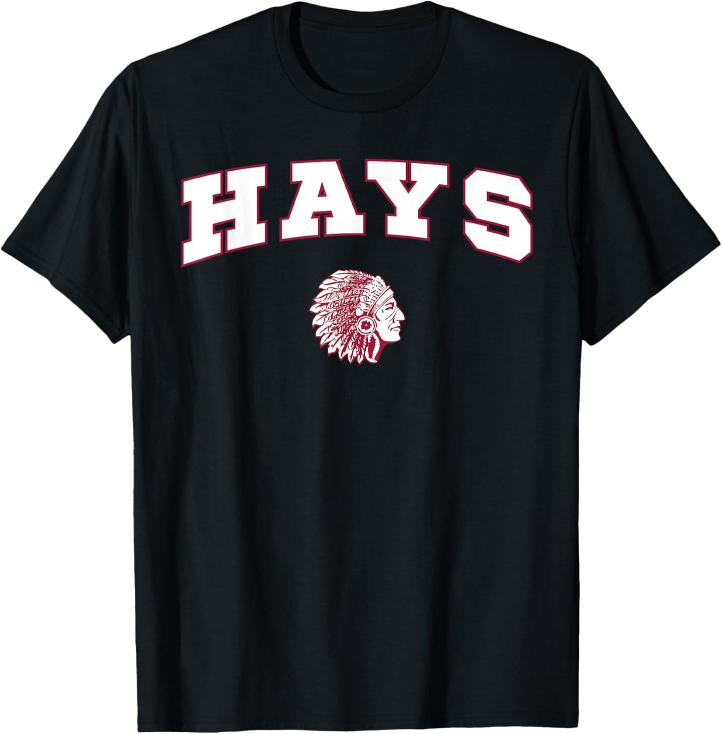 Hays High School Indians T-Shirt - T-Shirt | Black