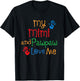 My Mimi and Pawpaw Love Me T-Shirt - T-Shirt | Black