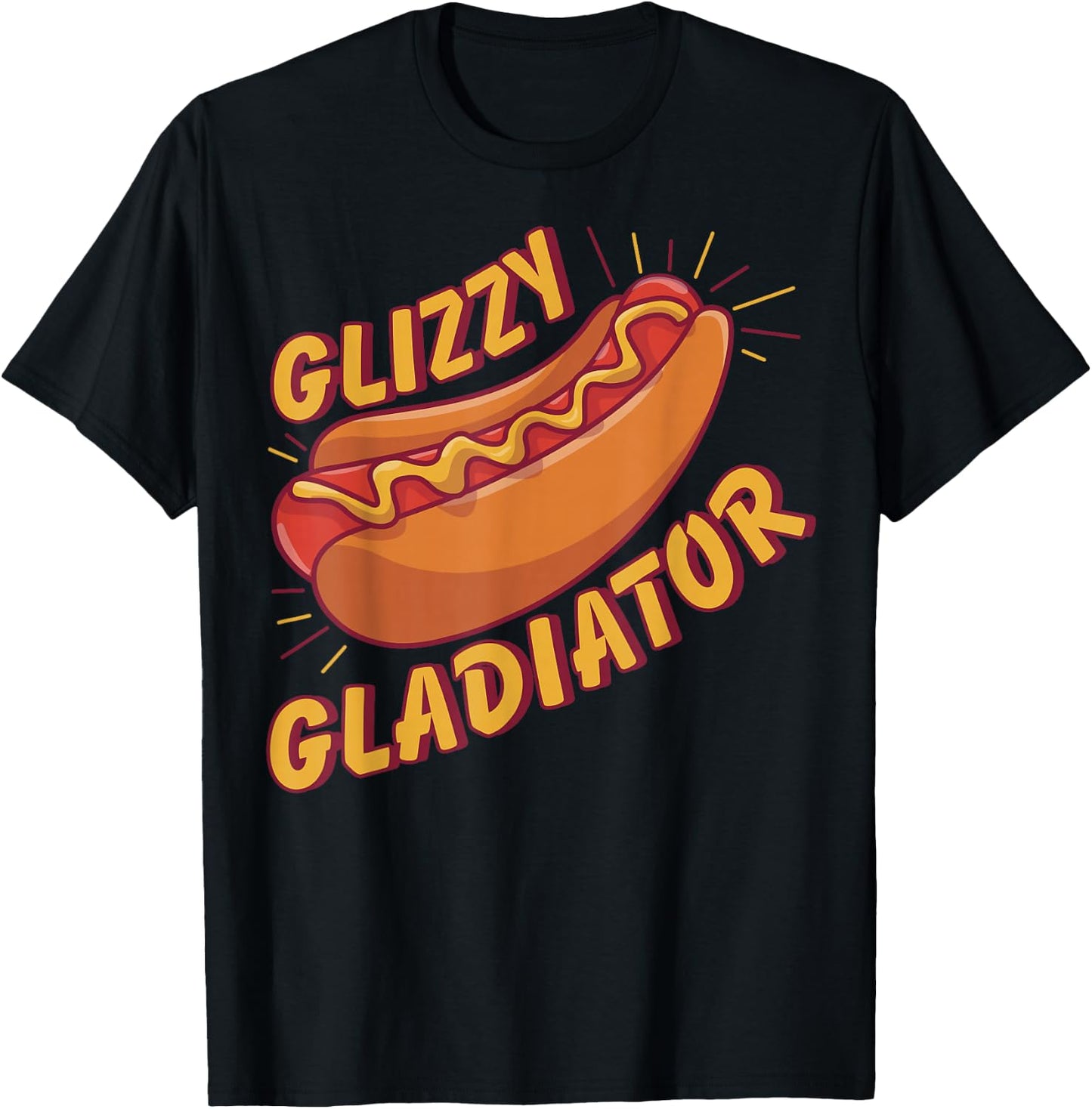 Glizzy Gladiator T-Shirt - T-Shirt | Black