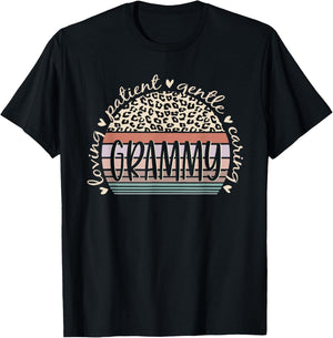 Grammy Loving Patient Gentle Caring Grammy Mother's Day T-Shirt - T-Shirt | Black