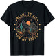 Blame It All On My Roots Mountains Western Road Cactus Funny T-Shirt - T-Shirt | Black