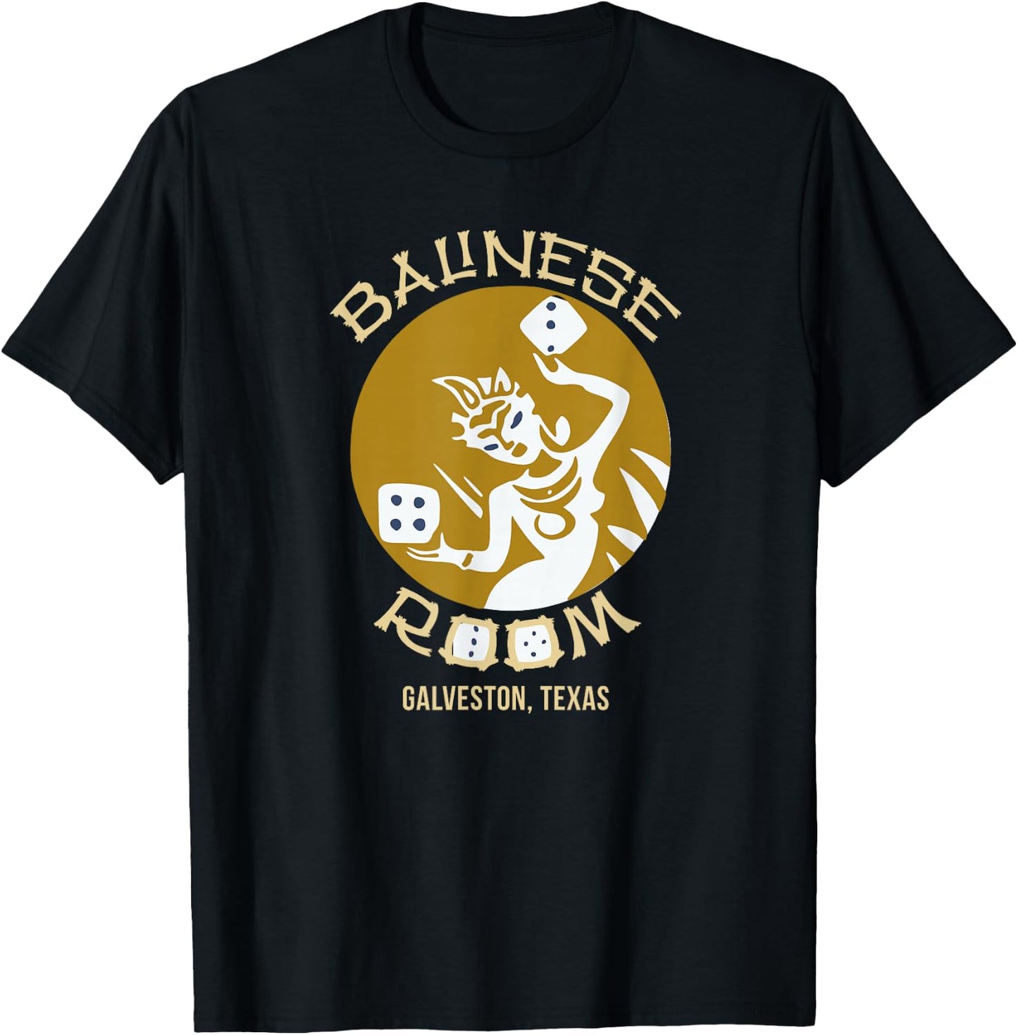 Balinese Room Tiki Bar Cocktail Lounge T-Shirt - T-Shirt | Black