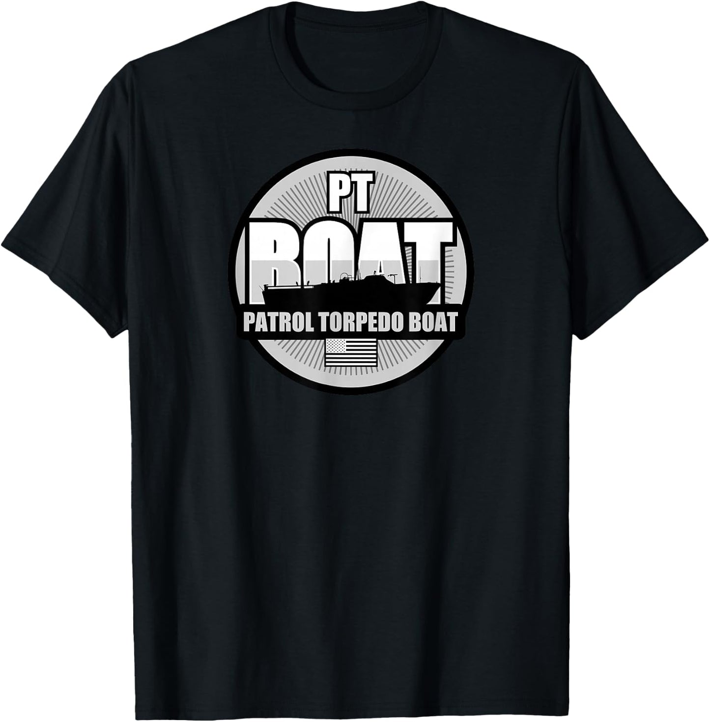 WW2 PT Boat T-Shirt - T-Shirt | Black