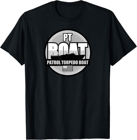 WW2 PT Boat T-Shirt - T-Shirt | Black