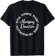 Nursing Director Gifts Nurses Graduation Medical Love T-Shirt - T-Shirt | Black