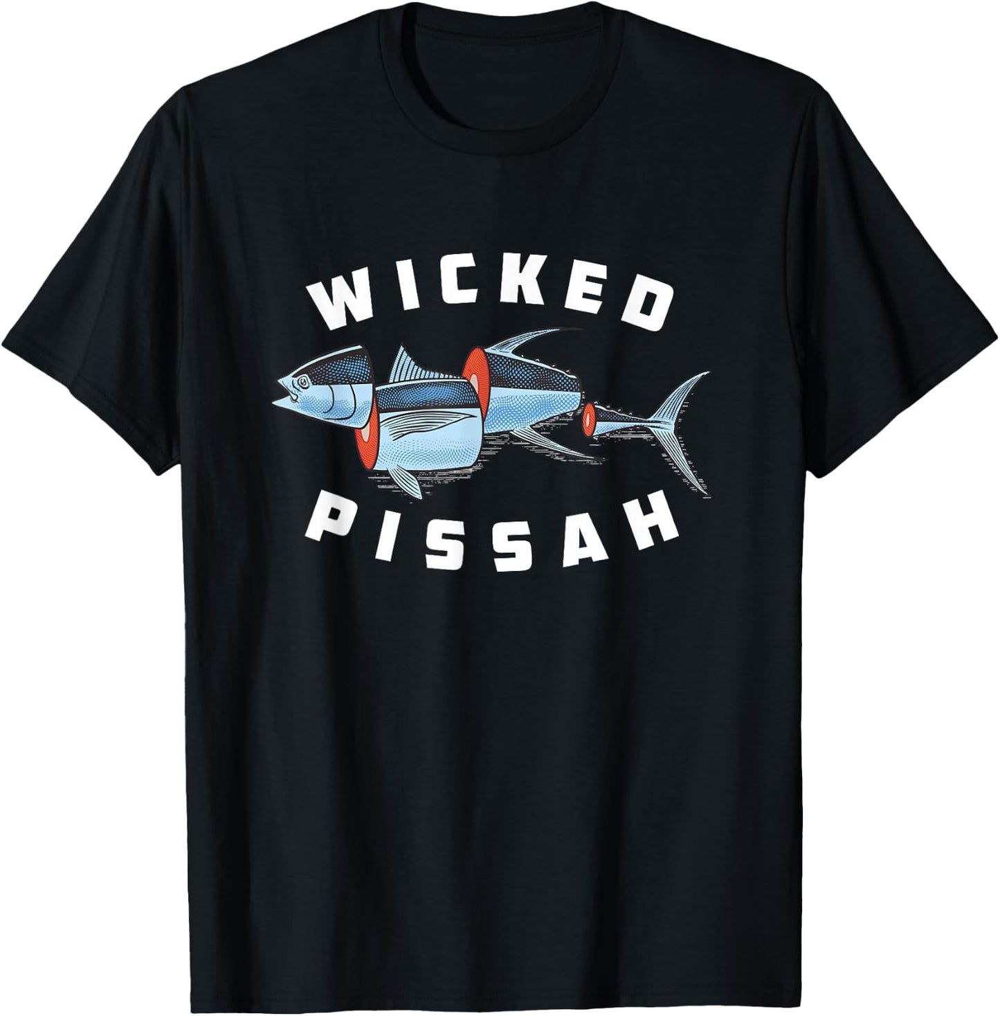 Tuna Fish Wicked Pissah T-Shirt - T-Shirt | Black