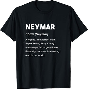 Neymar Name Shirt | Neymar T-Shirt - T-Shirt | Black