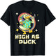 Grass Duck Weekend Cannabis Stiffer THC Joint Beer Weed T-Shirt - T-Shirt | Black