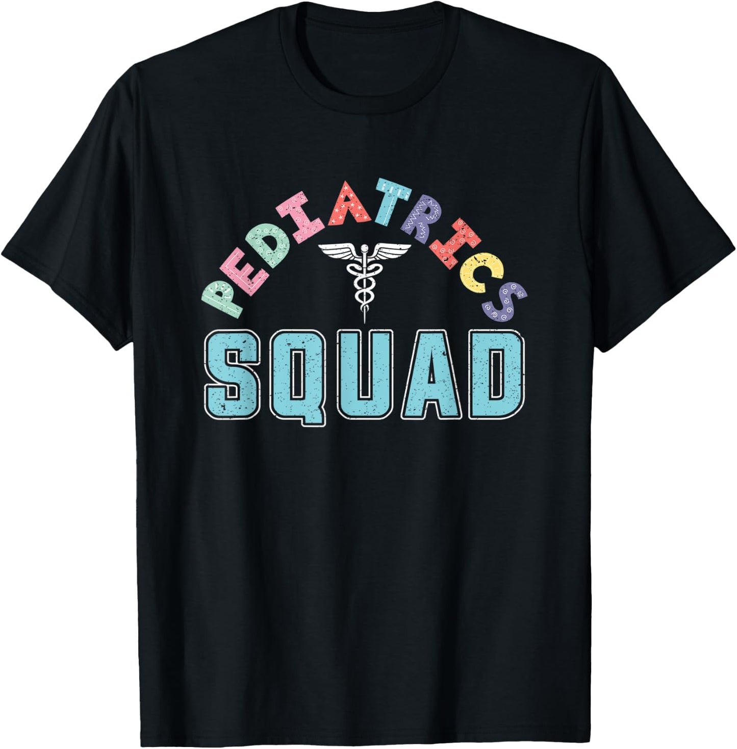 Kids Nurse Pediatrics Clinic Medical Gift Nurse T-Shirt - T-Shirt | Black