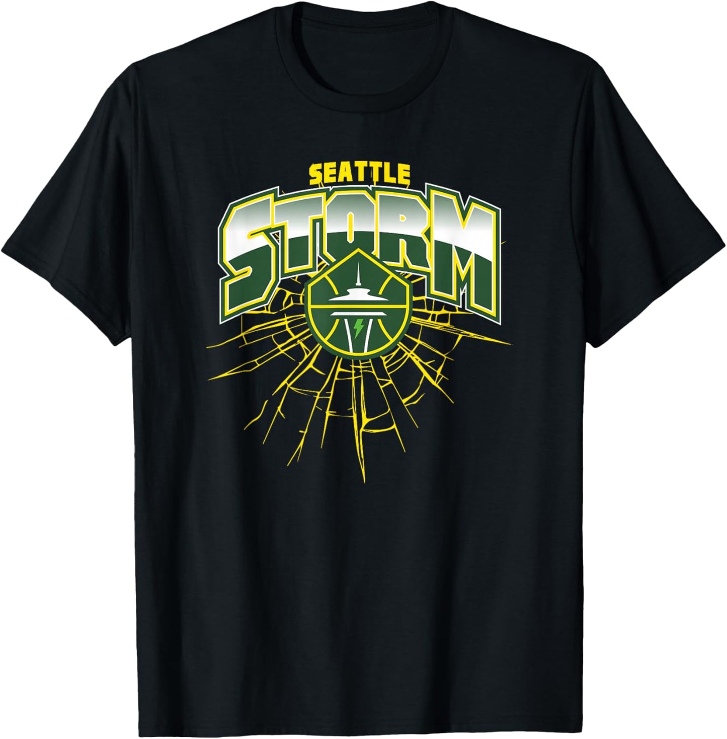 WNBA Seattle Storm Record Breaker T-Shirt - T-Shirt | Black