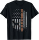 Chocolate Lab Dad American Flag Brown Labrador Retriever T-Shirt - T-Shirt | Black
