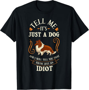 Rough Collie Dog Puppies Owner Lover Women T-Shirt - T-Shirt | Black