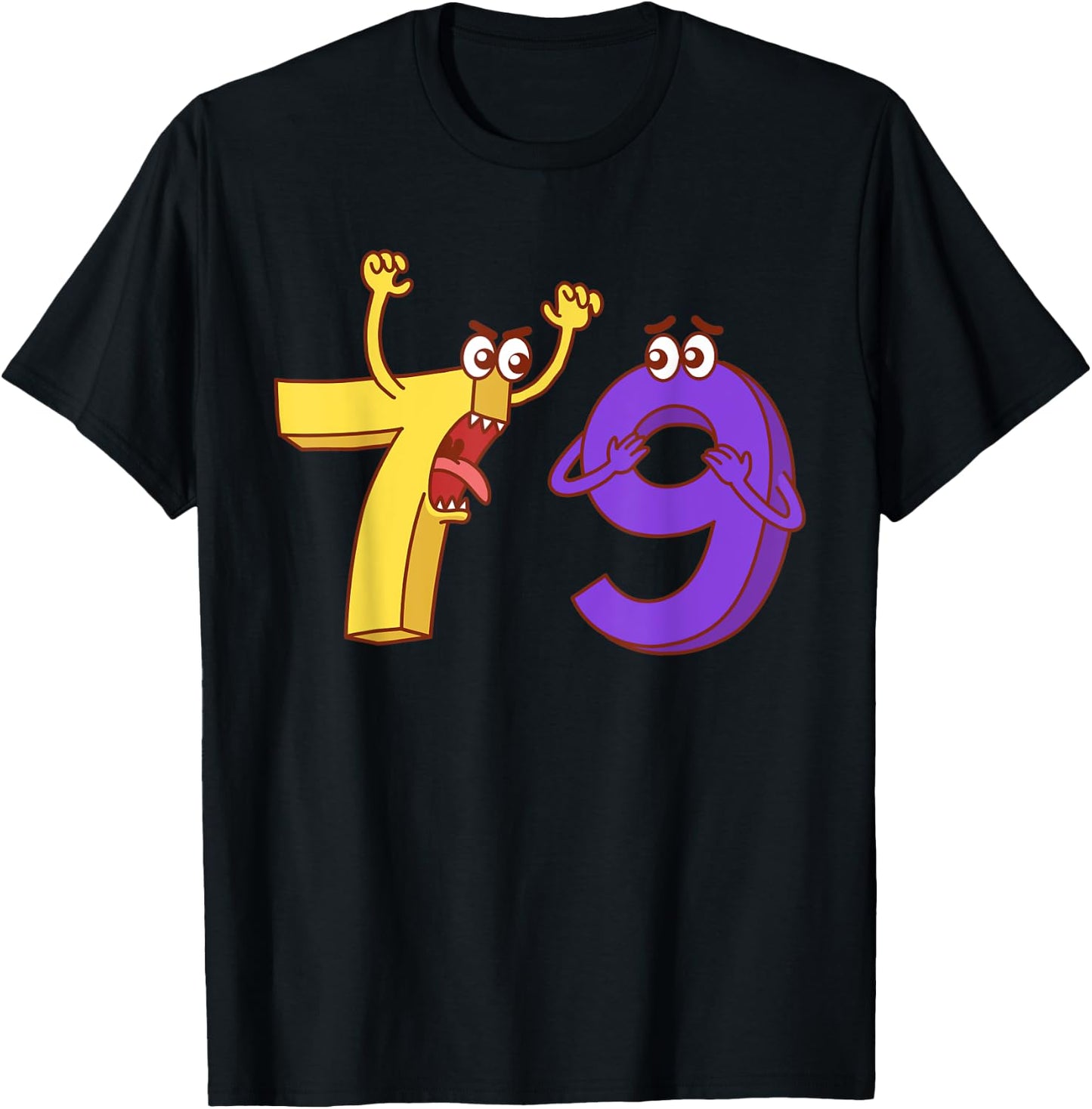 7 Ate 9 T-Shirt - T-Shirt | Black