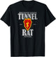 Tunnel Rat - 25th Infantry Vietnam (distressed) T-Shirt - T-Shirt | Black