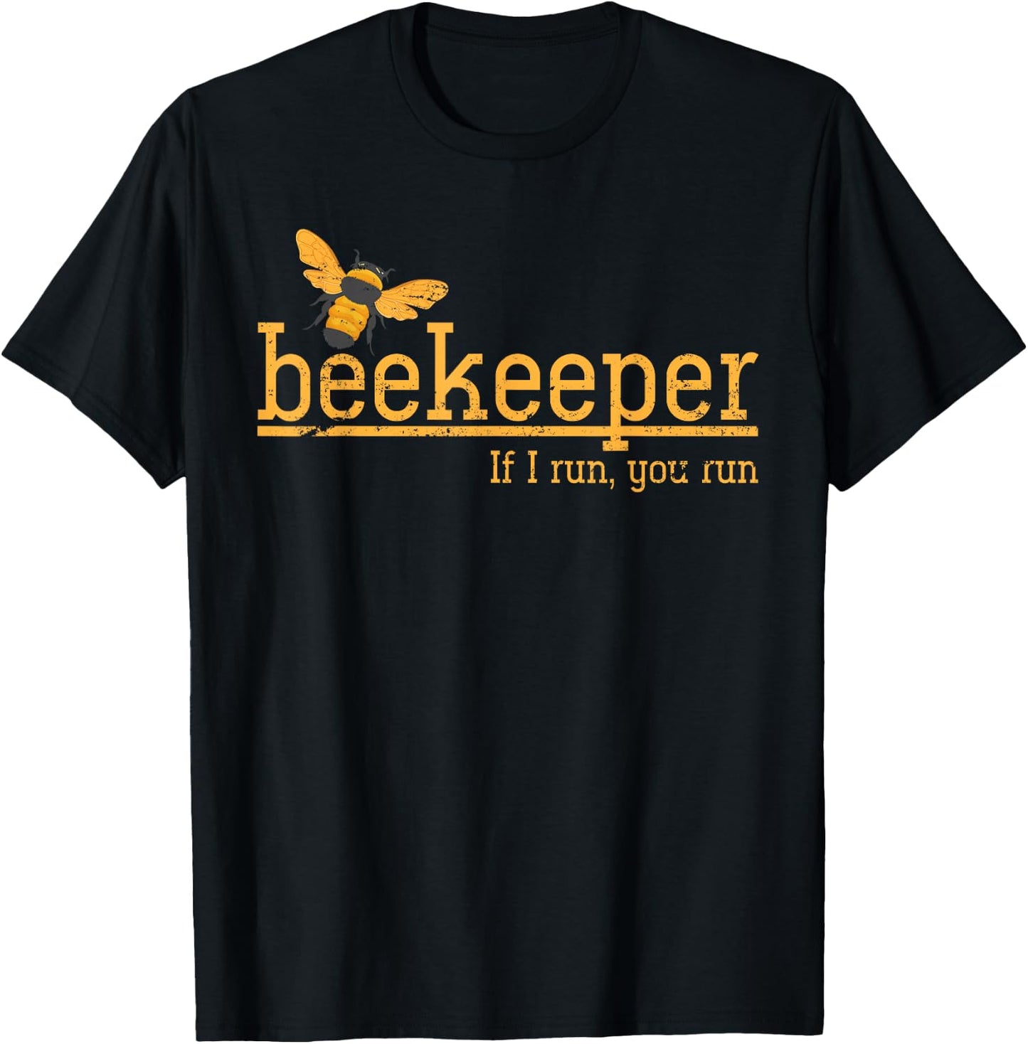 Funny Bee Hive Honey Lover Gift Beekeeper T-Shirt - T-Shirt | Black