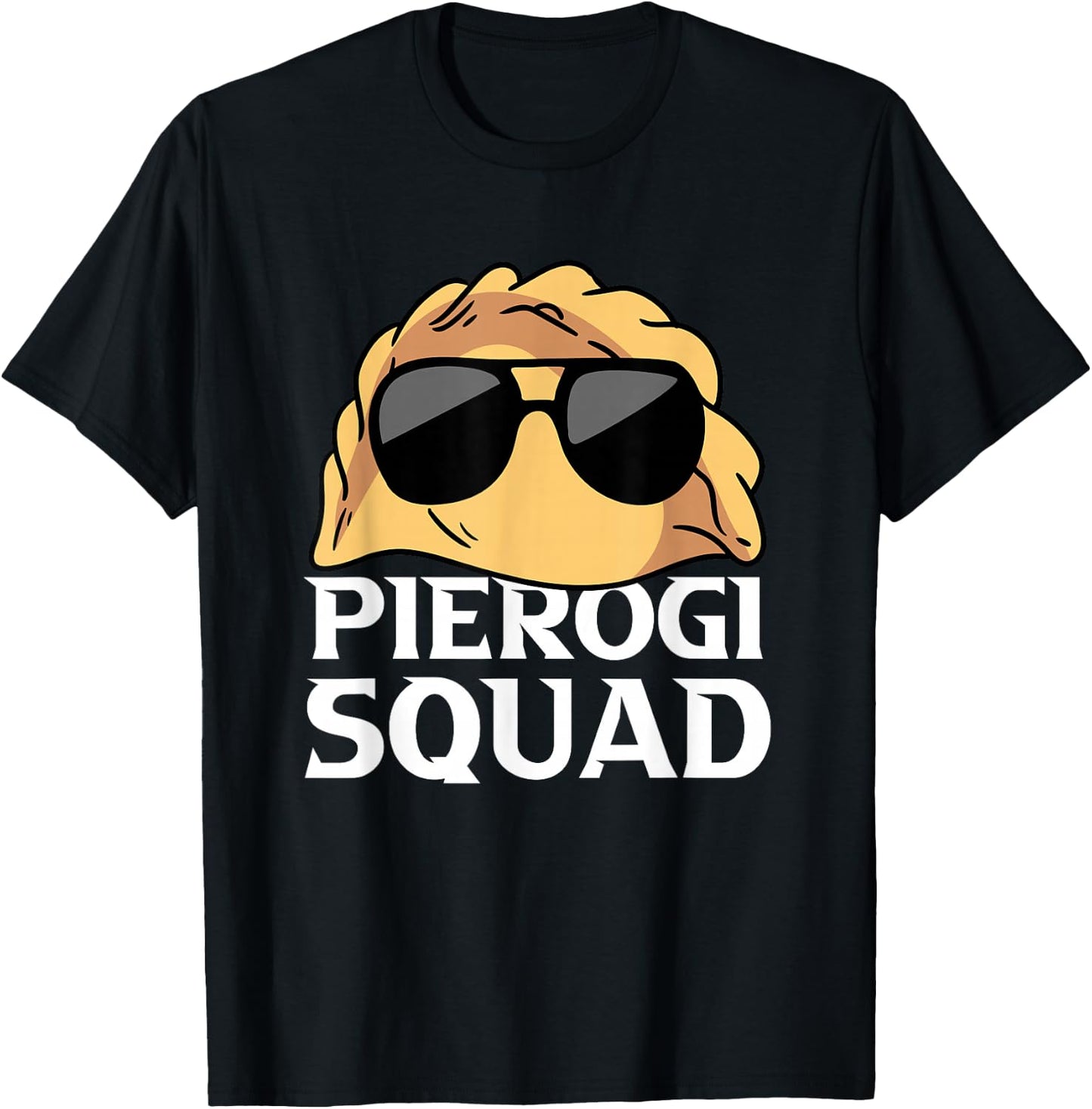 Pierogi Squad Polish Food Poland Funny T-Shirt - T-Shirt | Black