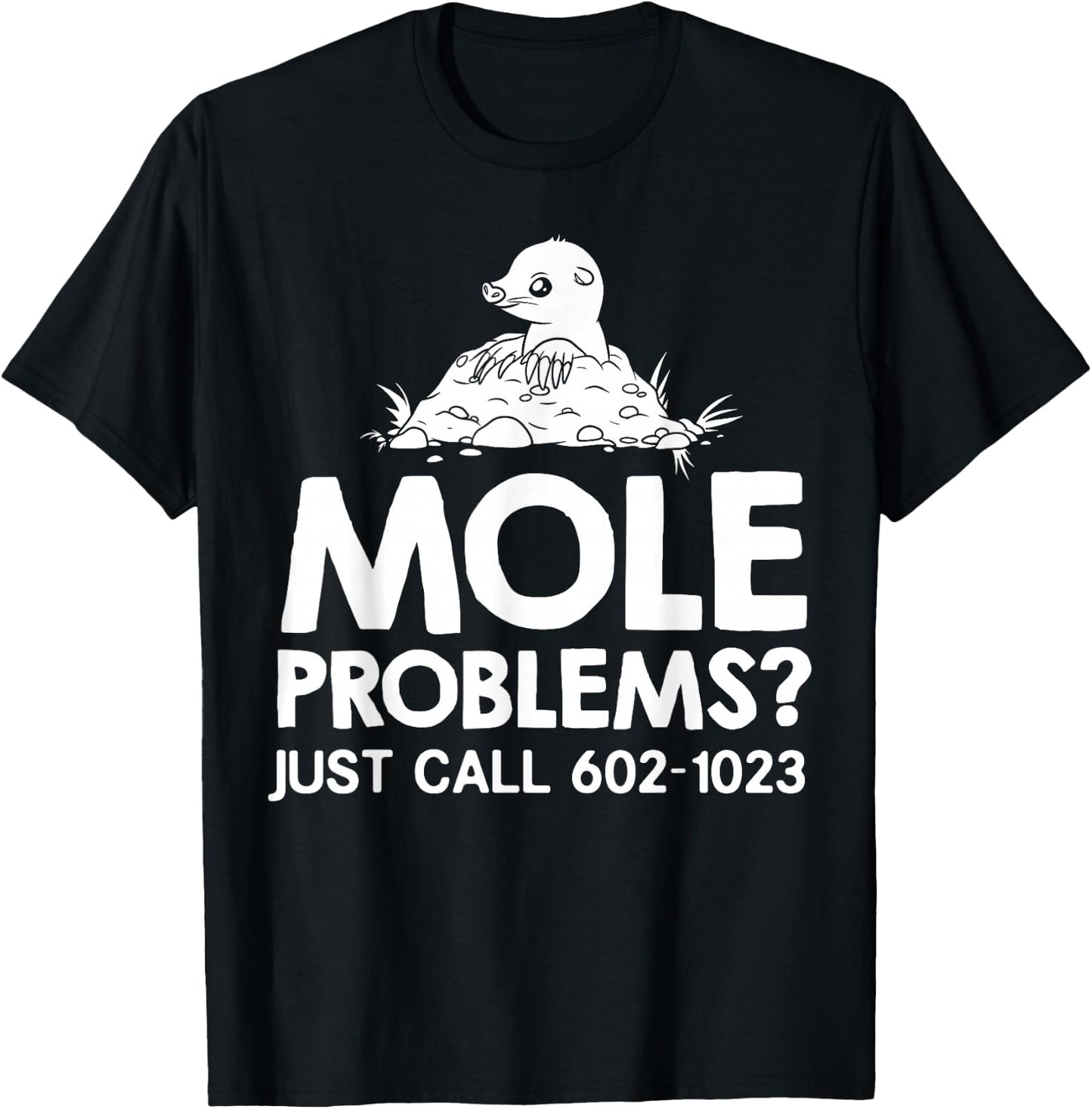 Mole Day Chemistry Gift Hunter Chemist T-Shirt - T-Shirt | Black