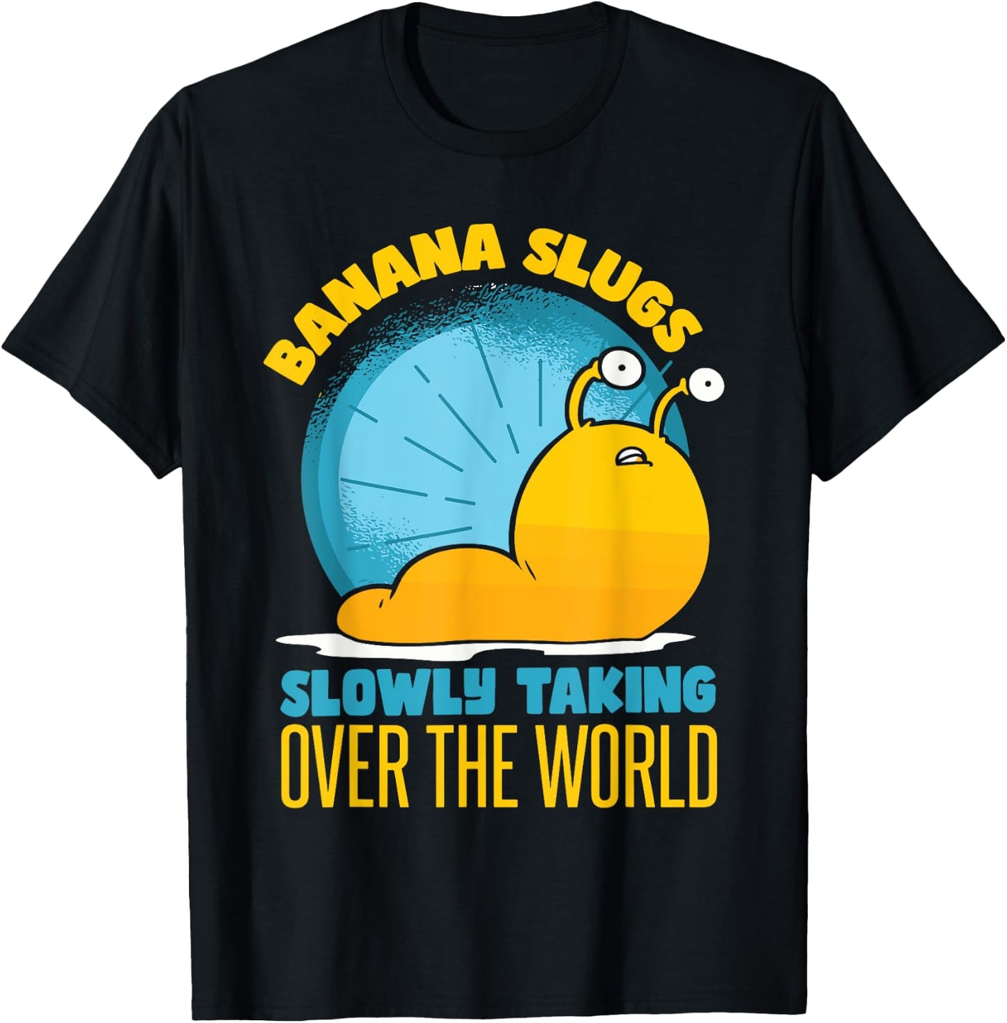 Banana Slug Boys Kids Toddler T-Shirt - T-Shirt | Black