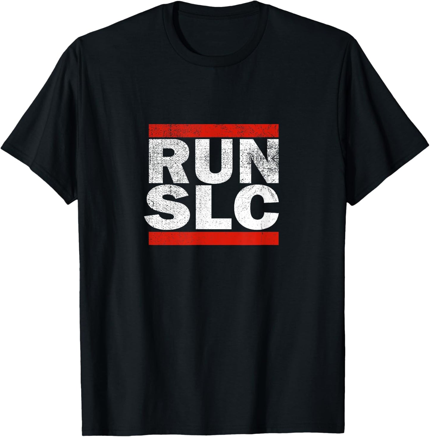 Run SLC Salt Lake City T-Shirt - T-Shirt | Black