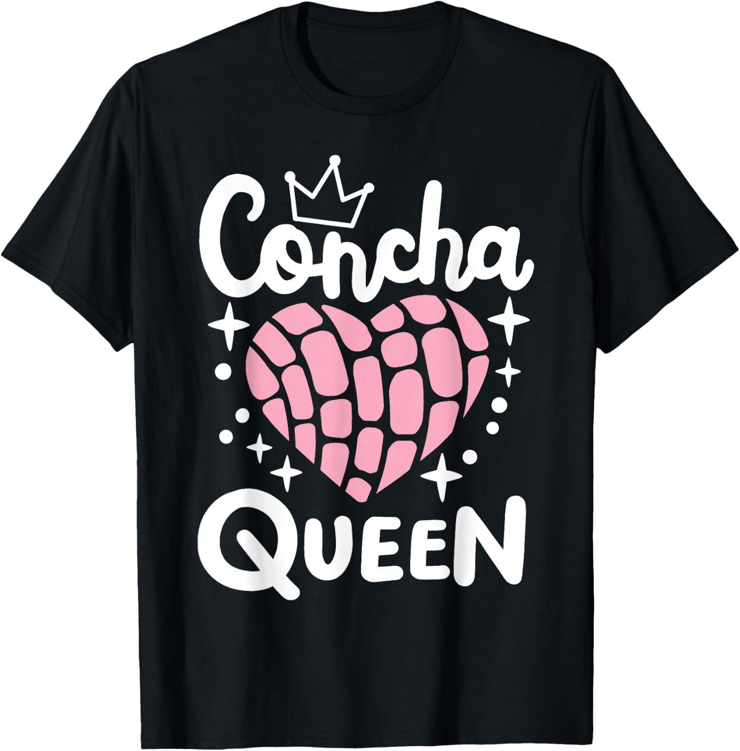 Conchas Concha Queen T-Shirt - T-Shirt | Black
