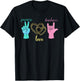 Peace Love Hope Kindness Gift Peace T-Shirt - T-Shirt | Black