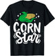Corn Corn Star T-Shirt - T-Shirt | Black