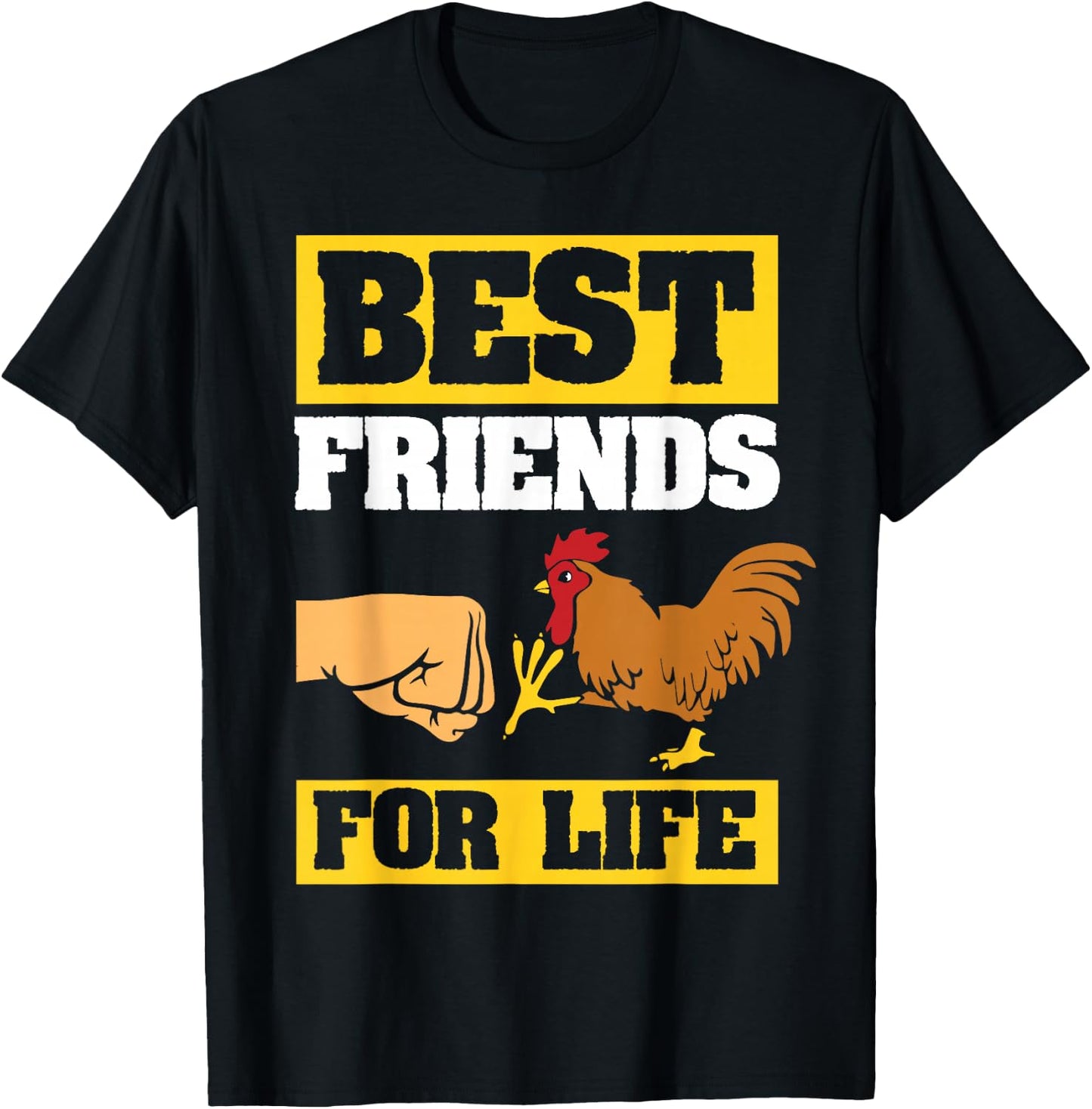 Best Friend Chicken Whisper T-Shirt - T-Shirt | Black