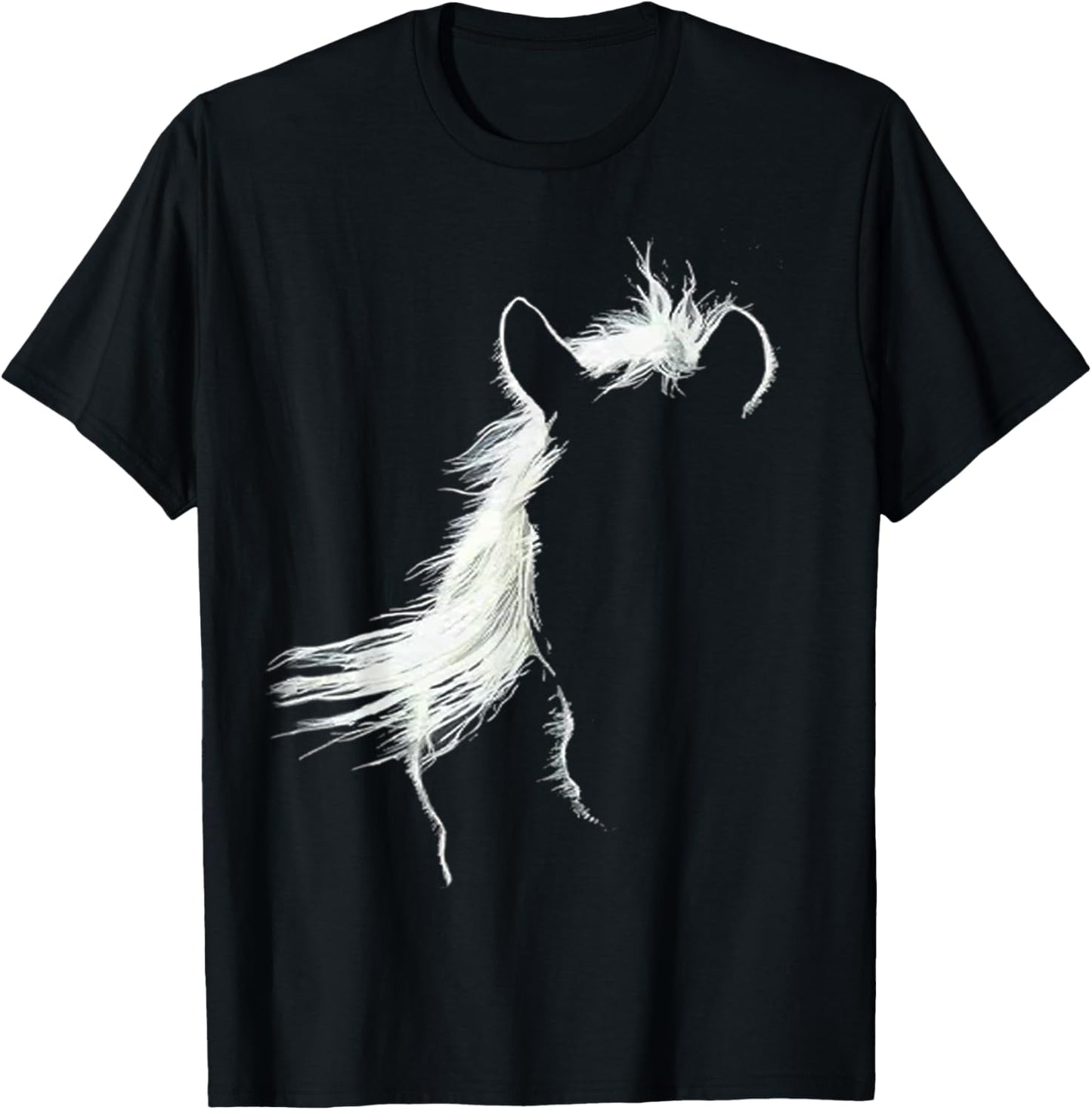 Vintage Western Horse Silhouette Horse Riding lover T-Shirt - T-Shirt | Black