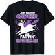 Cancer Funny Unicorn Farting Sparkles T-Shirt - T-Shirt | Black