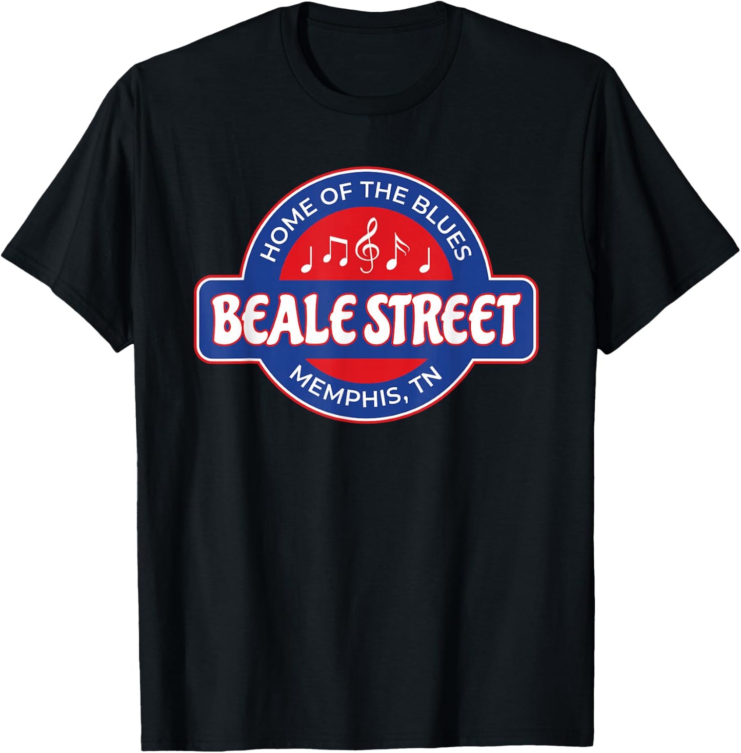 Memphis Beale Street T-Shirt - T-Shirt | Black