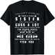 Funny Gift Brother from Awesome Sister Birthday T-Shirt - T-Shirt | Black