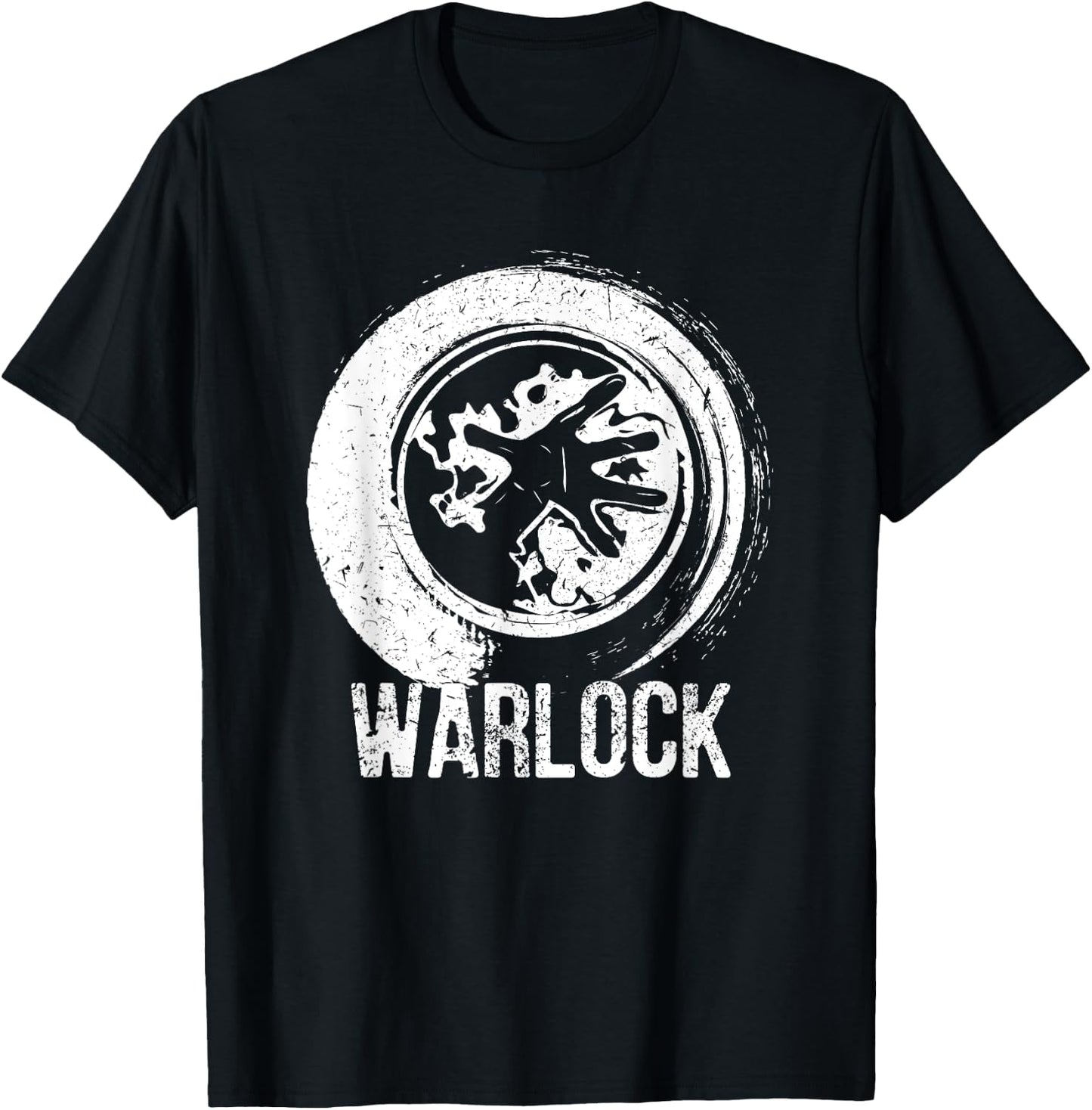 Wow Warlock Gamer T-Shirt - T-Shirt | Black