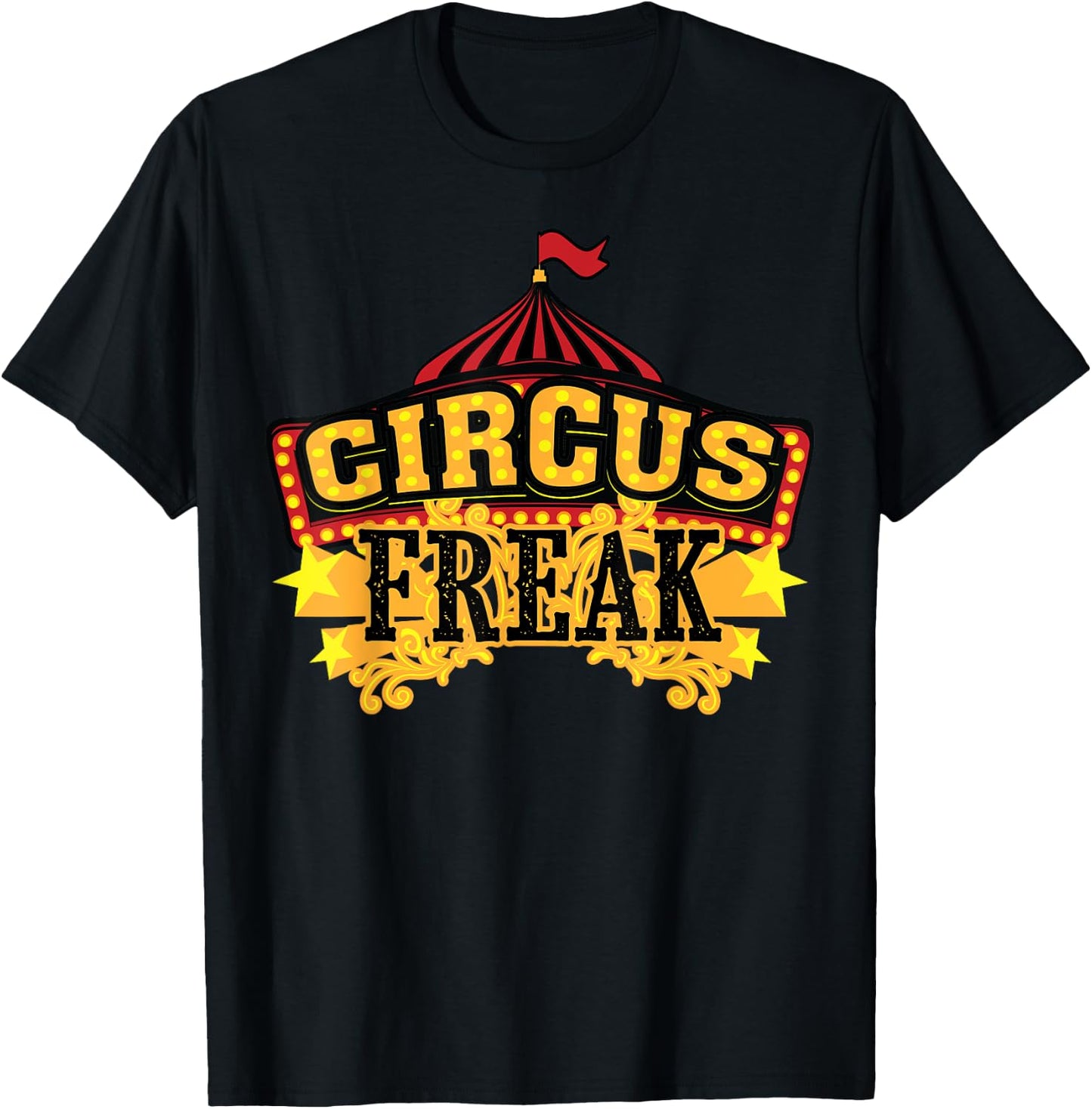Funny Circus Freak Gift | Cute Carnival Fan Boys Girls Kids T-Shirt - T-Shirt | Black