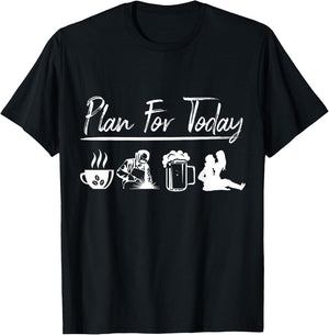 Plan For Today Welding Shirt Welder Gift T-Shirt - T-Shirt | Black