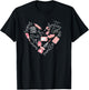 Love Baking Tools for Bakers Gift Women Cute Pink T-Shirt - T-Shirt | Black