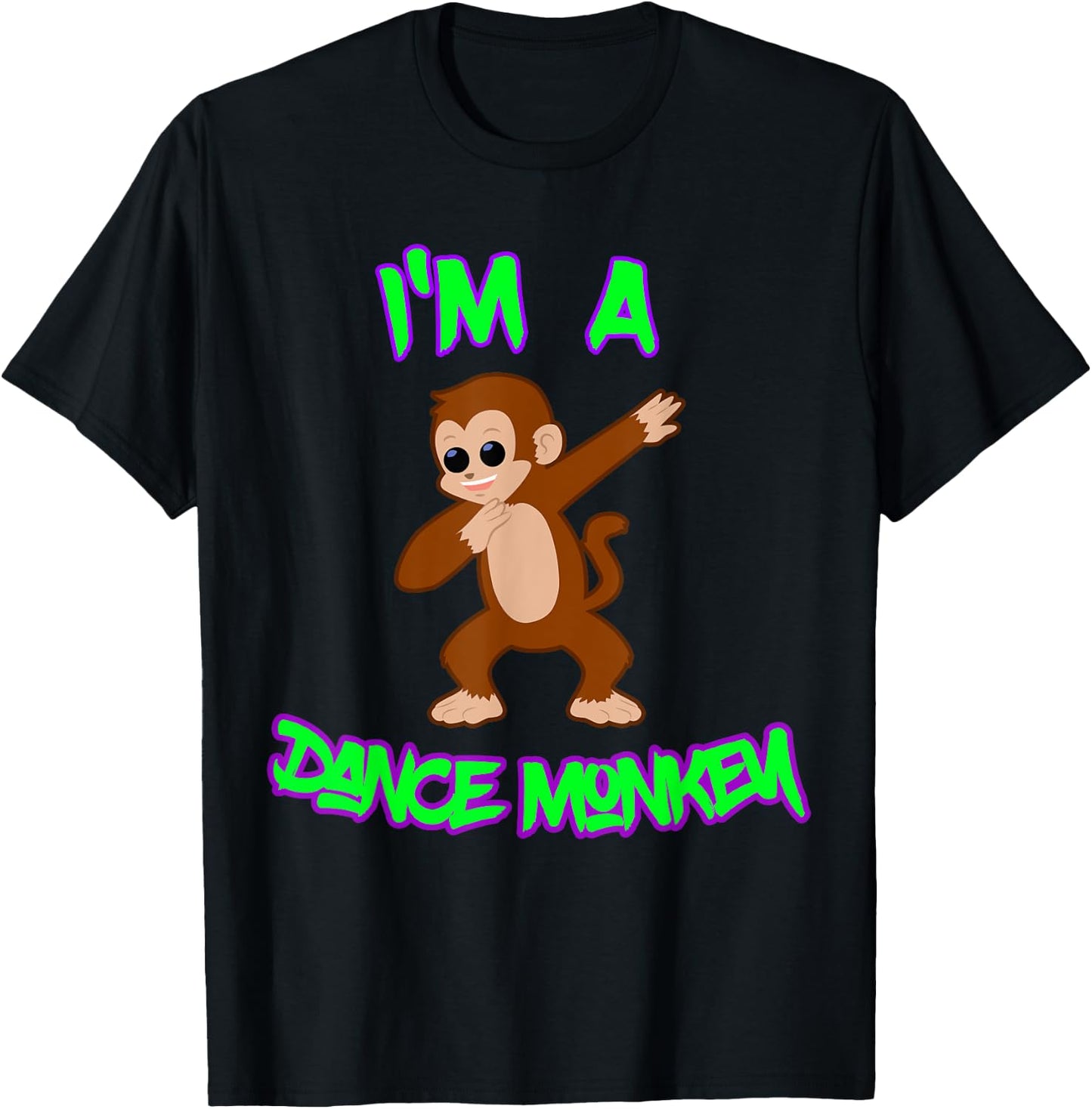 Dance Monkey T-Shirt - T-Shirt | Black