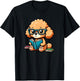 Toy Poodle Reading Funny Dog Book Lover T-Shirt - T-Shirt | Black